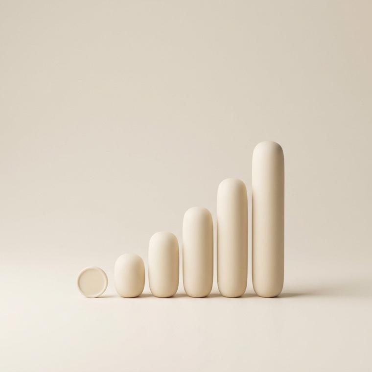 Porcelain growth chart